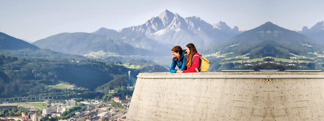 Informationen über Erlebnisse der Urlaubsdestination Innsbruck. Interessante Tagesausflüge zu sehenswerten Plätzen..